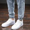 Mäns jeans last Harlan Pocket Jeans Men Cotton Beam Feet Slim Overalls Classic Casual Joggers Trousers Male Stor storlek 8xl 7xl 6xl 5xl Z0301