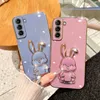 6D Soft Soft Case Case Case Crabbit Crackte Cracket Shock -Reseper Shrotective для Samsung S21 Fe S22 S23 Ultra Plus A14 A34 A54 A23 A23 A33 A53 A73 A12 A22 A32 A42 A52 A72 A03