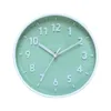 Wall Clocks Modern Simple Wall Clock 8 Inch Candy Color Silent Time Clocks Ornament Q1FD 230301