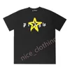 Mens Designer Palms T Shirt Luxury Brand Tees Print PA Tees Womens Angle Short Sleeve Casual Streetwear Tops T-Shirts Clothing Clothes
