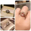 BVLGGARI LOVE RING Womens زوجين من الماس المصنوع من الفولاذ المقاوم للصدأ هدايا مجوهرات للمرأة الإكسسوارات بالجملة 6 7 8 9 10