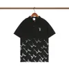 T-shirt italien de haute qualité, chemise de créateur brodée de petits chevaux crocodiles, vêtements imprimés dans le polo de marque Gaojie pour hommes.