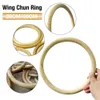 Utomhus fitnessutrustning 2835 cm vinge chun kung furattan ring hoop träning hand bro styrka kung fu kampsportutrustning träning rattan ring 230301