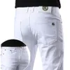 Men's Jeans Spring Summer Thin Denim Slim Fit European American High-end Brand Small Straight Pants XW6012-1