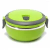 Dinnerware Sets Warmer Container Flask Stainless Steel Thermal Vacuum Insulated Trave Lunch Box For Kids Adult Portable Leakproof