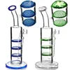 Glass Bong Hookahs Percolator Water Pipes Glass Dab Rigs Comb Perc Oil Rig Heady Water Bongs