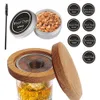 Nuovi strumenti da bar da 10 pezzi / lotto Kit per fumatori di whisky da cocktail con 8 diversi sapori di frutta Trucioli di legno naturale per bevande Accessori da bar da cucina Strumenti all'ingrosso bb0302