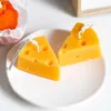 Aromaterapia 3D Criativo Laranja Limão Queijo Cera de Soja Perfumada Decoração de Casa Vela Fragrância