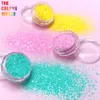 Nail Glitter TCT-126 Résistant aux solvants Mat Couleur Mélange Forme Glitter Pour Nail Art Décoration Body Art FacePaint Manuel DIY Artisanat Décoration 230302