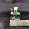Petites bouteilles d'eau, Bangs en verre en gros Pipes à eau en verre Pipe en verre Plates-formes pétrolières Fumer