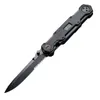 H2901 Destekli Açık Taktik Katlanır Bıçak D2 Siyah Kaplama Bıçağı G10 Çelik Sac Hızlı Açık Cep Klasör Bıçakları Naylon Torba Hong