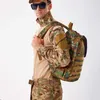 Mochila Camuflagem Backpack Homem Menina de grande capacidade Exército Milita de mochila Tactical Menina de viagem ao ar livre Mochila Mochila Caminhamento de camping mochila