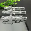 Rookaccessoires Nieuwe scherpe glazen buis Groothandel Glas Bongs Olie Burner Glass Water Pijpen Olieligingen Rookplatforms