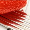 Chopsticks 5Pair Flat Chopstick Chinese Korean High Quality rostfritt stål Sticks Japan Sushi Kitchen Accessories 230302