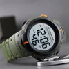 Начатые часы Skmei Sport Outdoor Watch Mens Digital 100m водонепроницаемые запястья часы мужчины 2 времен