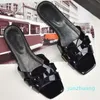 2023-New Luxury Designer Slipper Women Sandals Top-Qualityファッションスーパークラシックカジュアルスリッパサンディフリップフロップサイズ34-42 002