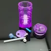 Smoking Accessories Acrylic color square hookah Wholesale Glass bongs Oil Burner Glass Water Pipes Oil Rigs Smoking Free