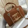 Hot CC Boston Bags Women Design Bag Chain Fashion Bags Duffle Luxurys Handtassen Reistas Crossbody Tas Tas Bagage Bagage Pouch 230218