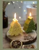 Kawaii Рождественская елка с ароматом креативного украшения дома ручной работы, соевая восковая свеча, стильный реквизит для фотосессии, подарки на день рождения
