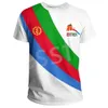 Herren-T-Shirts Tessffel Afrika Land Eritrea Lion Buntes Retro 3dprint Männer/Frauen Sommer lässig lustige kurze Ärmeln T-Shirts Streetwear A1 230302