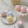 Söt Macaron Cake Home Decoration Handgjorda hantverk doftande ljus aromaterapi Romantisk middag bröllopsfest födelsedagspresent
