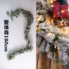 Decorative Flowers Christmas Artificial Hanging Vines Garland Vine Fake Branch Home Decorations Party Table Decoration Year 2023