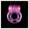 Other Health Beauty Items Crystal Butterfly Vibrating Ring Male Cockrings Penis Clit Toys Drop Delivery Dhlqi