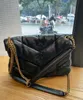 Роскошные сумки вымыты джинсовые сумки для модных пакетов классическая лоскута карманная цепь ковбой -дизайнер дизайнер женщин y luo сумки