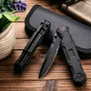 H2901 помогает открытый тактический складной нож D2 Black Covert Blade G10 со стальной рукояти