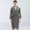 Herren-Nachtwäsche, Herren-Bademantel, saugen Wasser, männlicher Bademantel, sexy Nacht-Dressing, Schlafkleid, Damen-Kimono-Roben, Lounge-Liebhaber-Kleidung