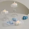 Vela aromática creativa perfumada en la nube, vela aromática hecha a mano, regalo de cumpleaños romántico, decoración de la habitación de aromaterapia