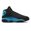 13s hombres mujeres Jumpman 13 zapatos al aire libre University French Brave Blue Del Sol Obsidian Flint Starfish Black Cat Bred para hombre entrenadores al aire libre