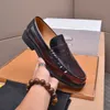 2023 Men Fashion Party Wedding Dress Shoes Hoogwaardige Business Office Oxfords Male merk echte lederen ontwerper Casual Flats maat 38-45