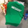 メンズTシャツwellレターの正しいバージョンw泡立つ女性の短袖のヒップホップハイストリートファッションカップルルーズティートップサマーT230302