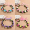 Wedding Decorative Wreaths Decoration Hair Band Bohemian Dress Summer Seaside Beach Flowers Bridesmaid Hair Band Wreath