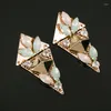 Boucles d'oreilles pendantes YFJEWE Vintage cristal strass pour femme rétro gemme résine goutte en gros bijoux # E305