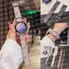 20mm 22mm Band för Samsung Galaxy Watch 4 3 Classic 5 Pro Active 2Gear S3 Wristband Läder Designer Bee Snake Huawei Watch GT 2 4928568