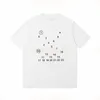 Mens Casual T Shirt Womens Fashion Digital Logo Printing Tops Mens Vêtements d'été Taille XS-L