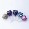 Colorful Smoking Bowl Piece Accessories 14mm 18mm Male Dab Rig Bong Tool Wig Wag Glass Bowls