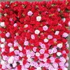 Dekorativa blommor SPR 1,2 2,4 m (4ft x 8ft) Färdig ombre rosblommor för bröllop