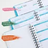 Notepads Ocean Theme A5 2023 Planner DIY Paper Notebook Daily Plan Year Calendar Times Management Skill Schedule Book For School SuppliesNot