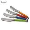 Outils à Fromage Jaswehome Lot de 4 Laguiole Couteau à Beurre Inox Spatule Manche Plastique Ecarteur Couverts 230302