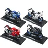 Druckguss-Modellautos 1/12 Suzuki GSX-R1000 Legierung Rennmotorrad Modellsimulation Druckguss Metall Straßenmotorrad Modellsammlung Kinderspielzeug GeschenkeJ230228