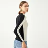 Women's Sweaters Two Ways To Wear Front And Back Half High Neck Slim Fitting Woolen Sweater 2023 Fashion Temperament Bottoms Pul