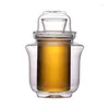 Wine Glasses Japanese Sake Jug Set Crystal Pot Cup Flagon Liquor Glass Dispenser Creative Gifts Decanter