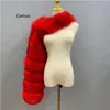 Women's Fur & Faux Cropped Shawl Coat Luxury Imitation Jacket One Shoulder High Quality Abrigo Mujer 2023