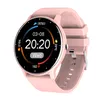 ZL02 Smartwatch Smartwatch Full Touch Screen Watch For Woman Man Ladies Sport Sport Latness سوار Bluetooth لهاتف ios android في صندوق البيع بالتجزئة