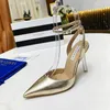 Sandali da donna Aquazzura Bowkont scarpe a punta da donna eleganti scarpe con tacco sexy ufficio festa di nozze pompe estive 9.5 cm 35-42