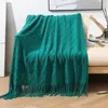 Blankets Soft Towel Blanket With Tassels For All Seasons Warm Tapestry Bedspread Bed Plaid On The Couch Sleeping Comter