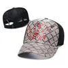 Designerska czapka baseballowa skórzana wytłoczona lekka i oddychająca dla mężczyzn i kobiet klasyczny styl swobodny i prosty bardzo G3012